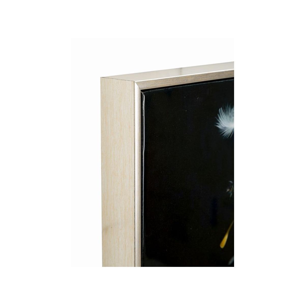 Dipinto su tela laccato dancing c/cornice -b- cm 72x4x102