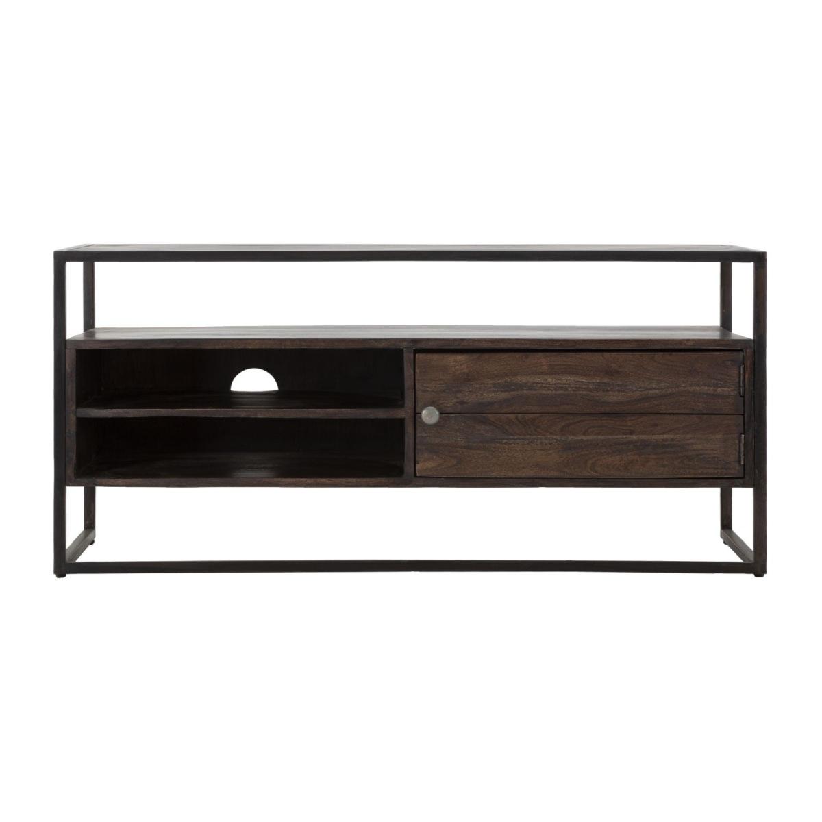 P/tv burn cm 120x40x55 (legno di acacia nilotica)