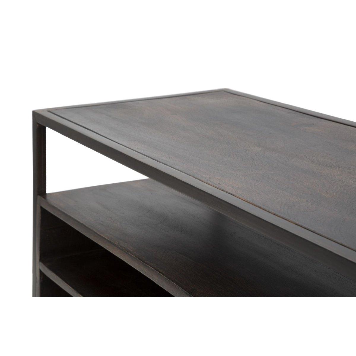 P/tv burn cm 120x40x55 (legno di acacia nilotica)