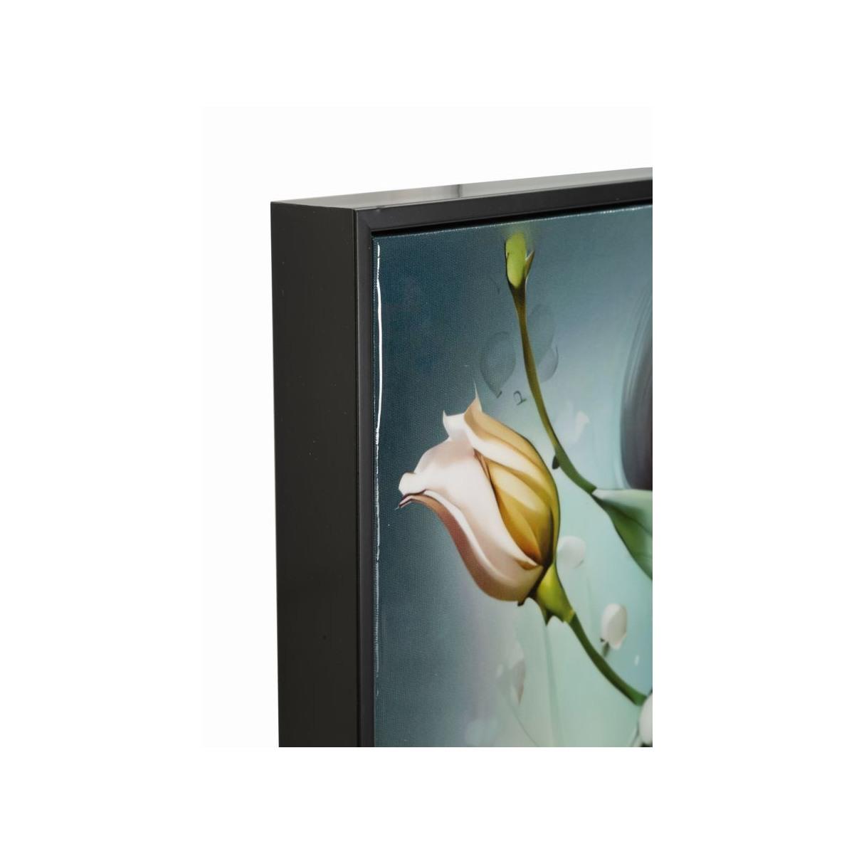 Dipinto su tela laccato fantasy c/cornice -a- cm 72x4x102