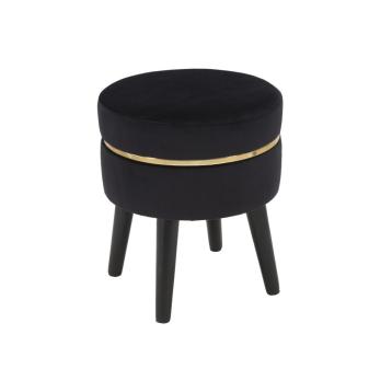 Sgabello paris nero cm Ø 35x40,5