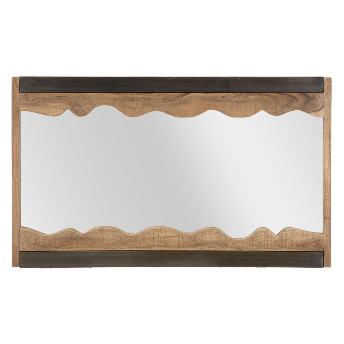 Specchio yellowstone cm 120x4x72 (legno di acacia nilotica)