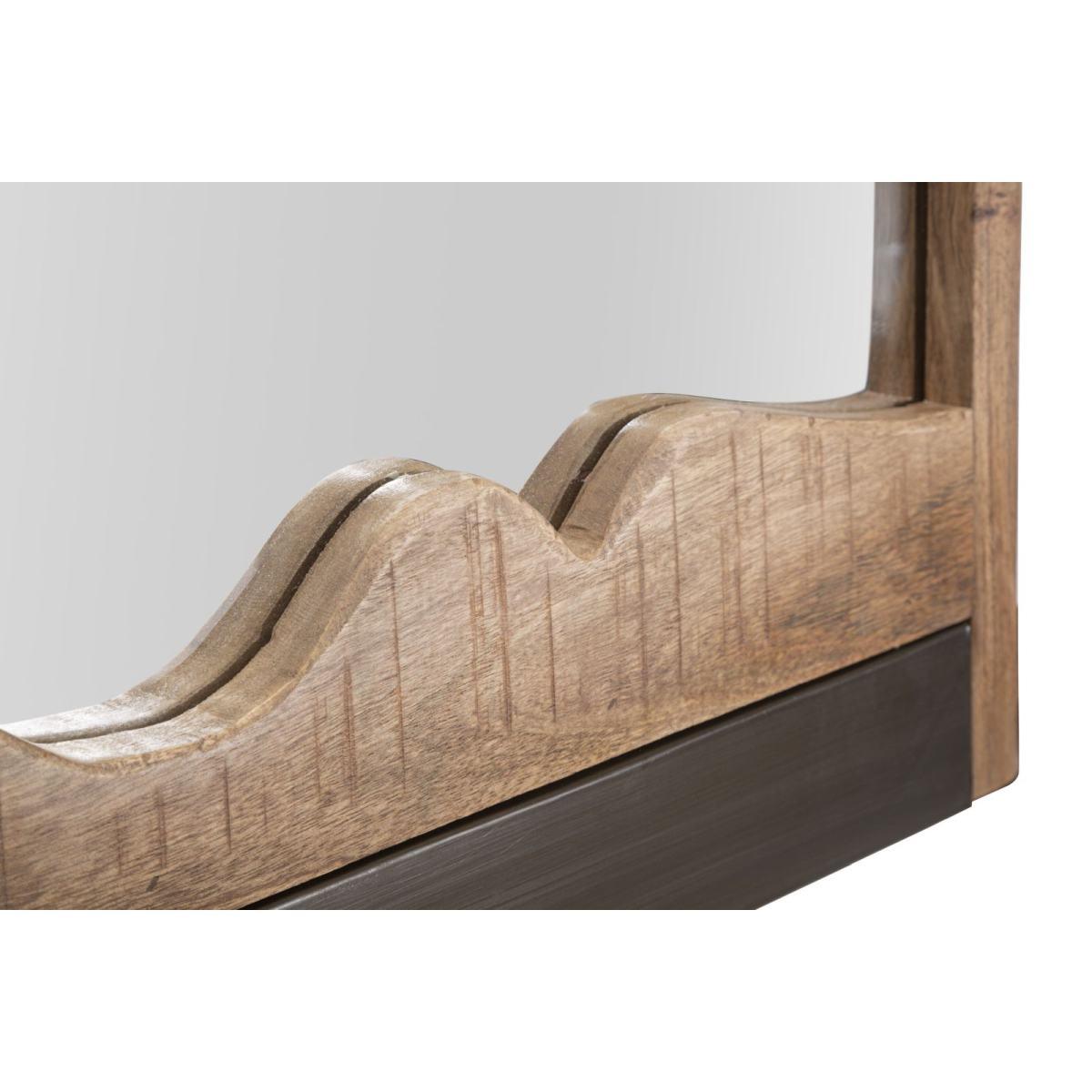 Specchio yellowstone cm 120x4x72 (legno di acacia nilotica)