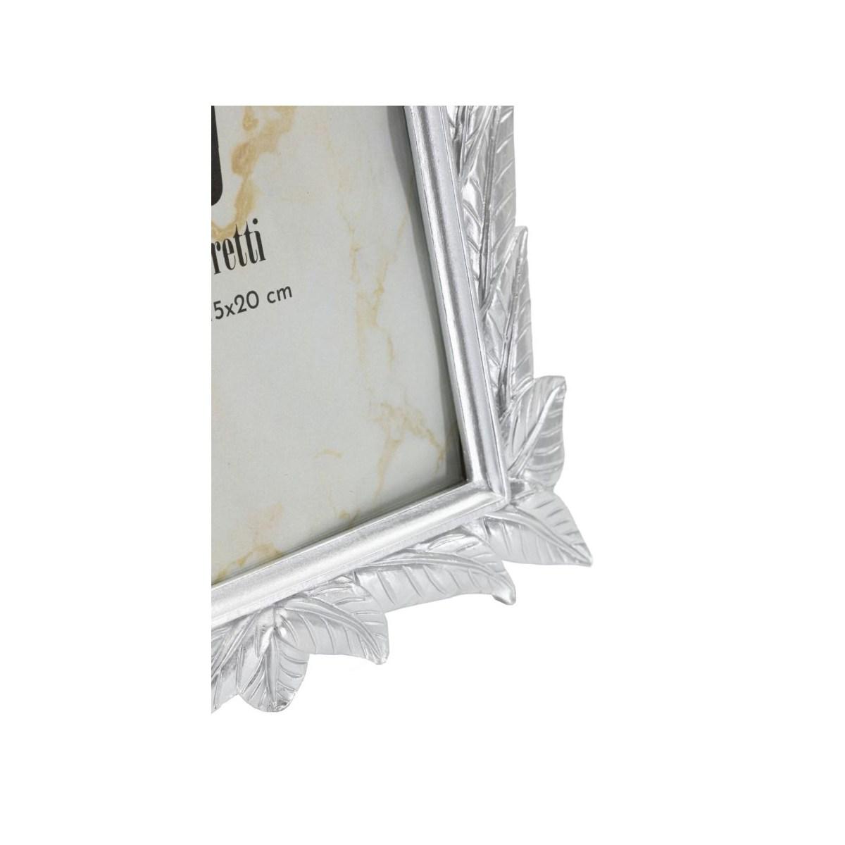 Cornice leavy silver cm 21,2x1,7x26,8 (misura interna cm 15x20) min 2