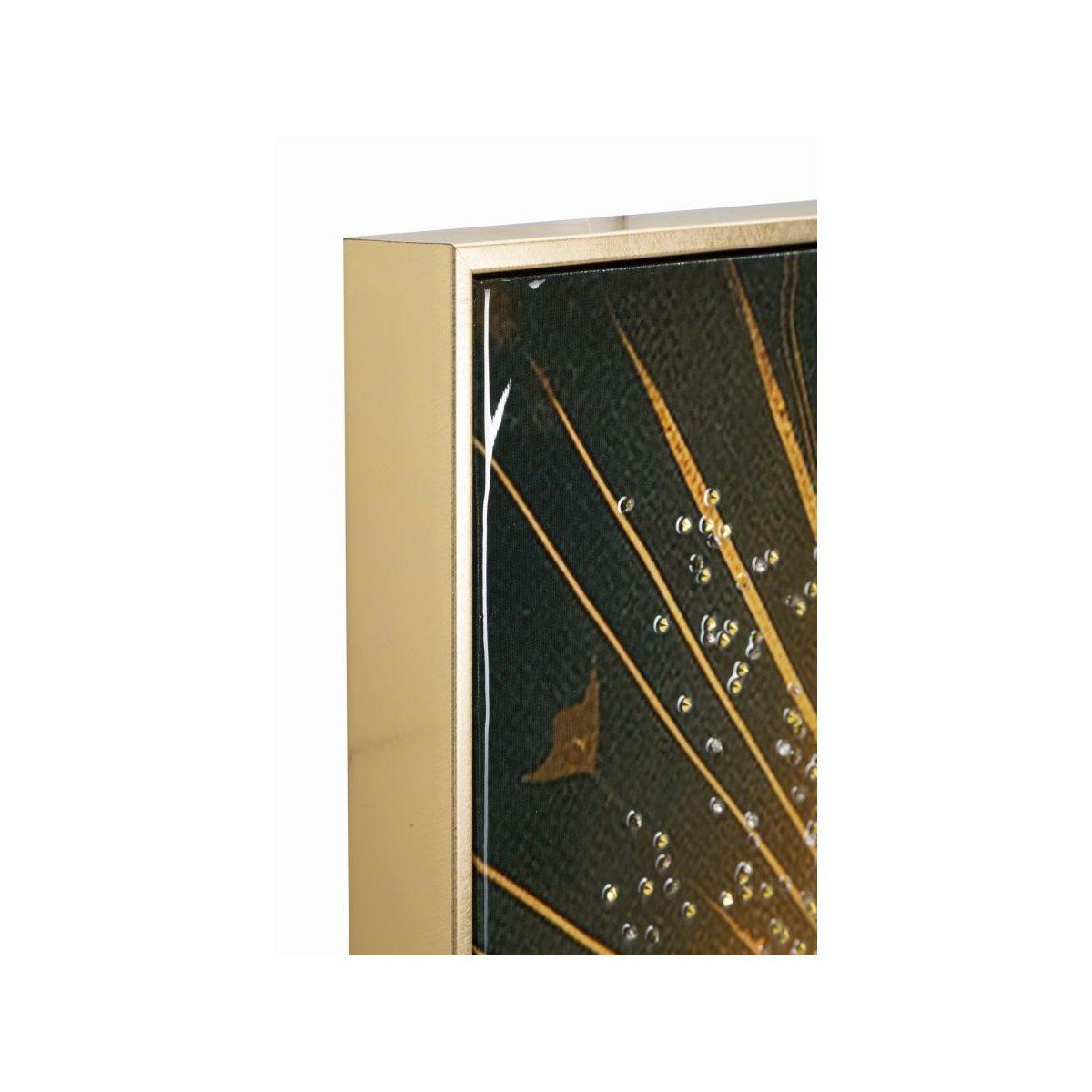 Dipinto su tela laccato madonna -b- c/cornice cm 72x4x102