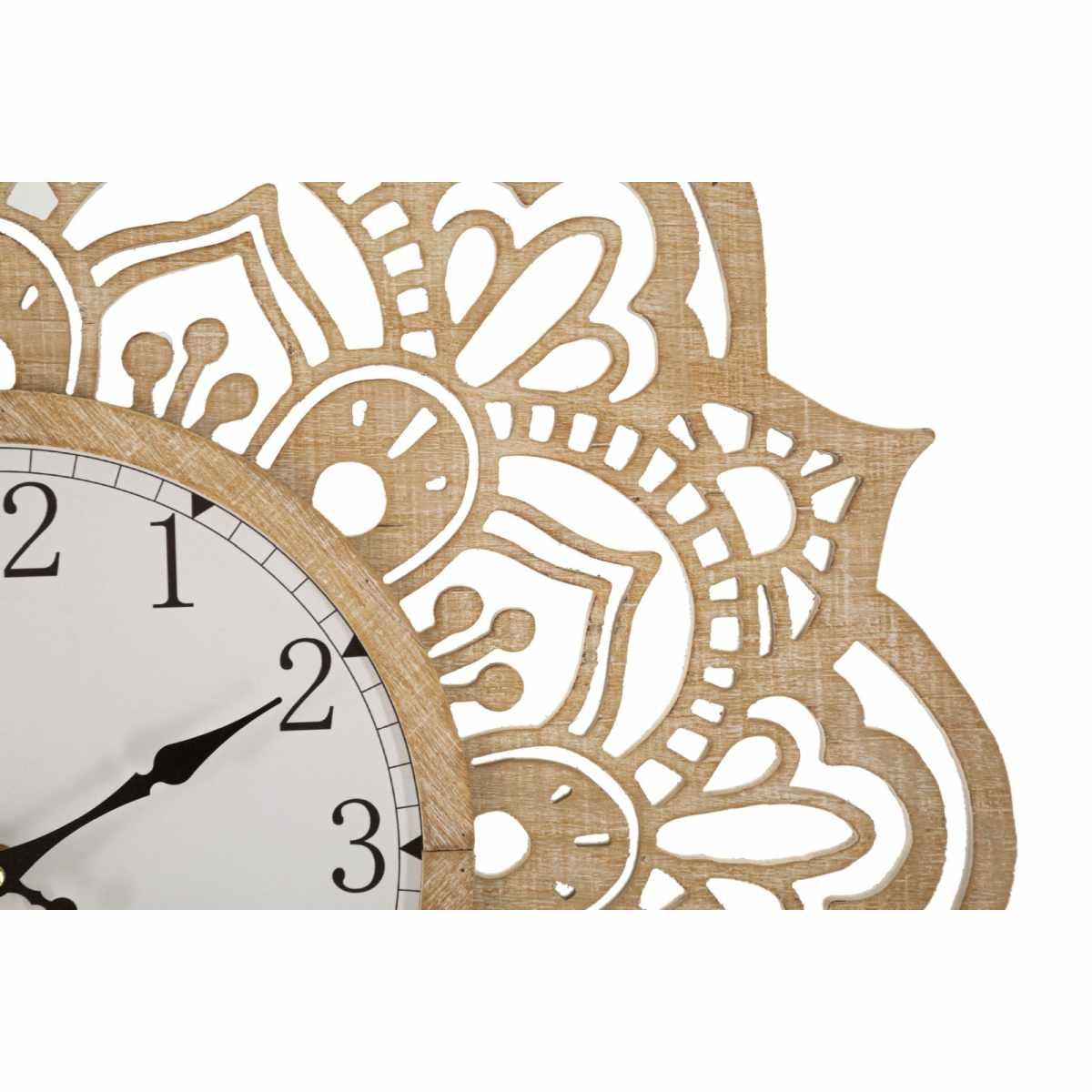 Orologio da muro carving cm Ø 60x4,5