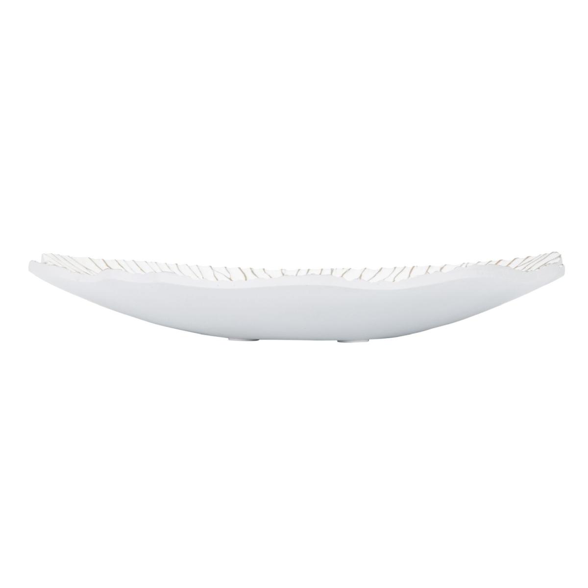 Piatto s/tasche resina cm 37x34x6