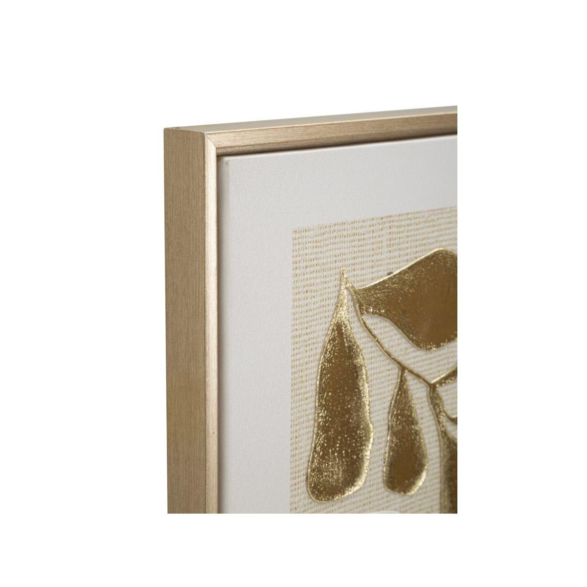 Stampa dipinta su tela goldy c/cornice -a- cm 50x3x70
