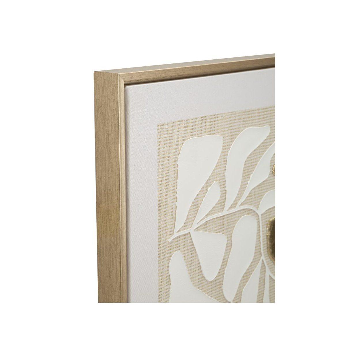 Stampa dipinta su tela goldy c/cornice -b- cm 50x3x70