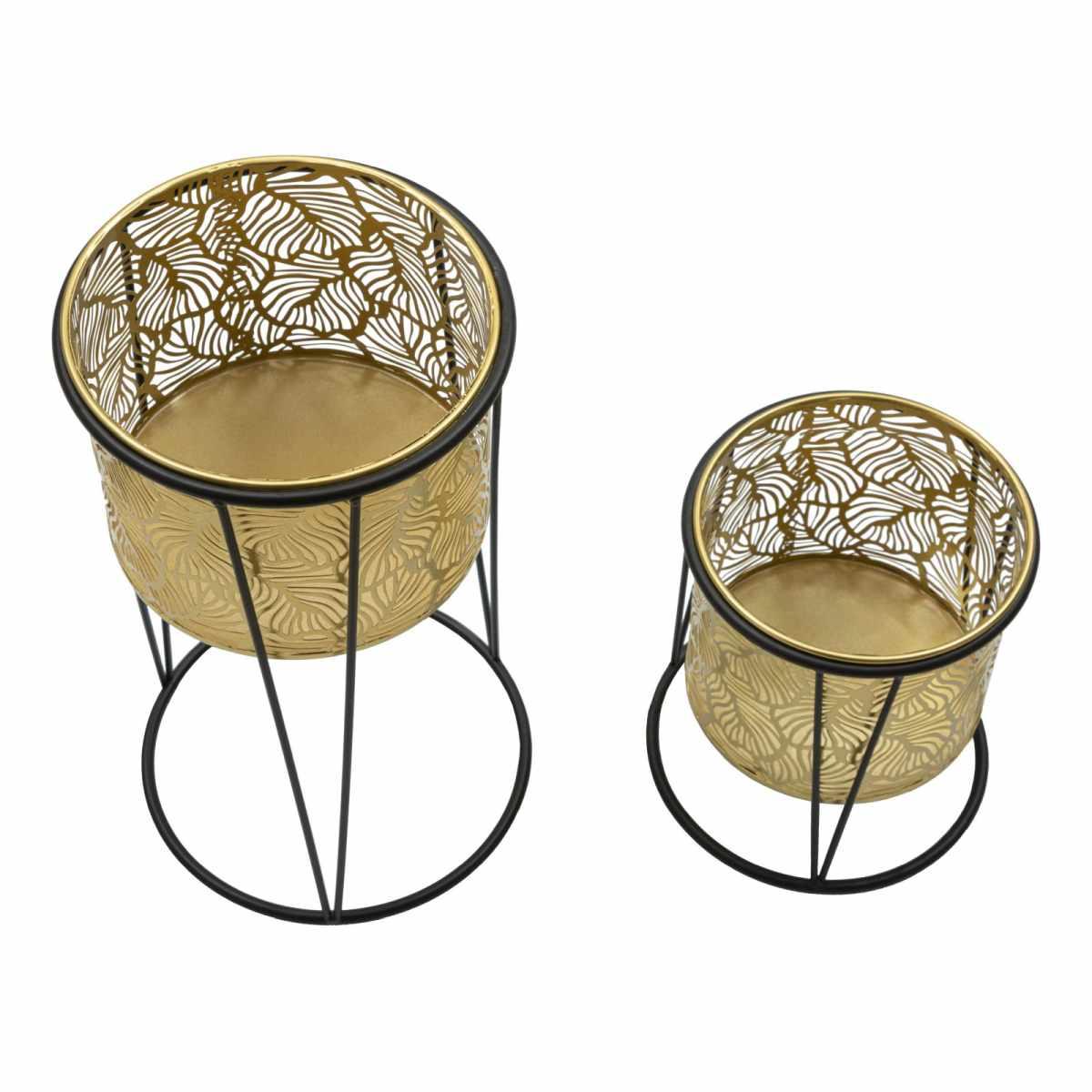 P/vasi leavy coppia cm Ø 21x40-19x22<br>