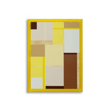 Stampa su tela laccatto acrylic c/cornice -a- cm 60x3,3x80