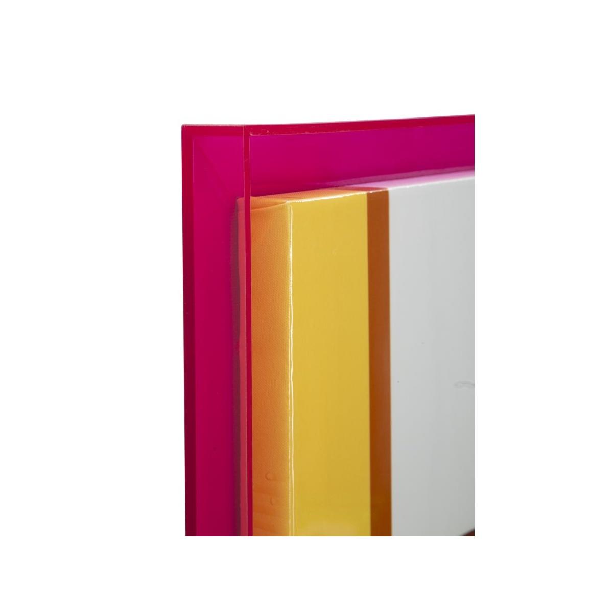 Stampa su tela laccatto acrylic c/cornice -b- cm 60x3,3x80