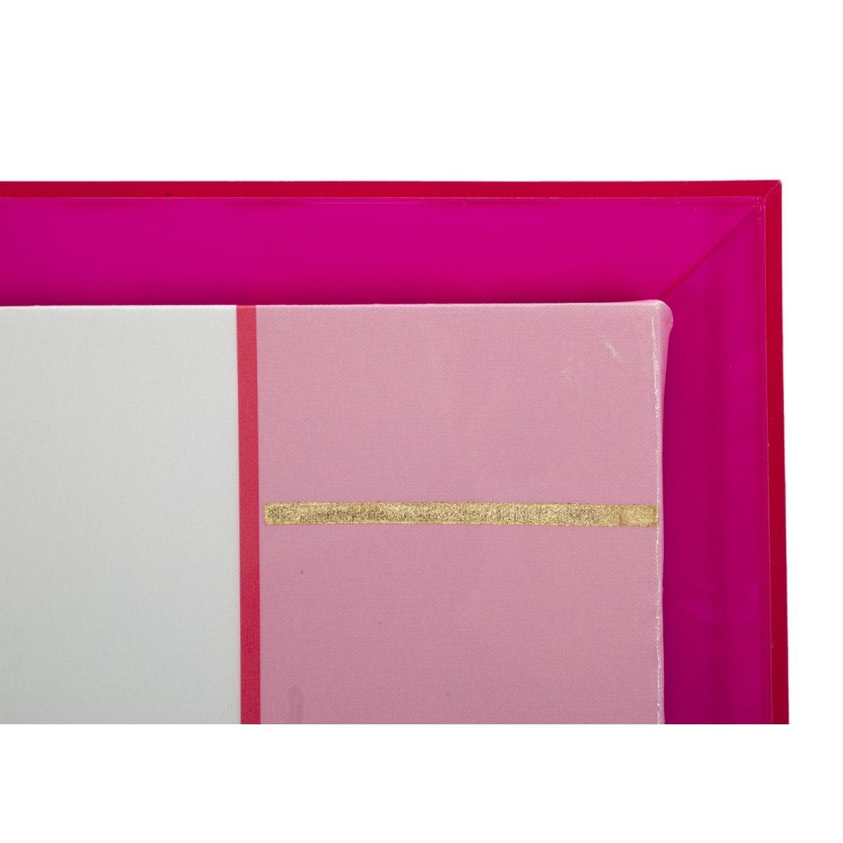 Stampa su tela laccatto acrylic c/cornice -b- cm 60x3,3x80