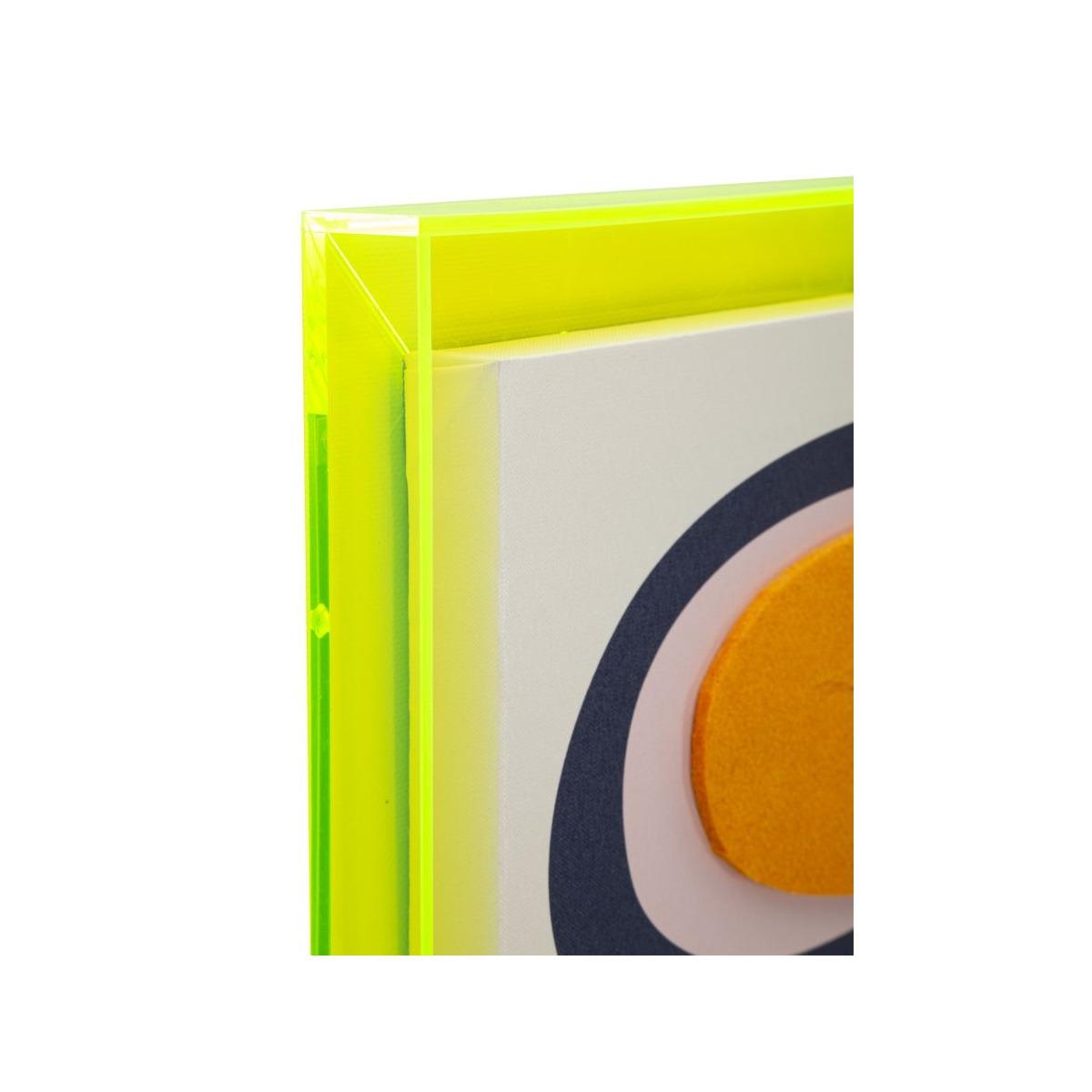 Stampa su tela pop art c/cornice -a- cm 50x3,3x70