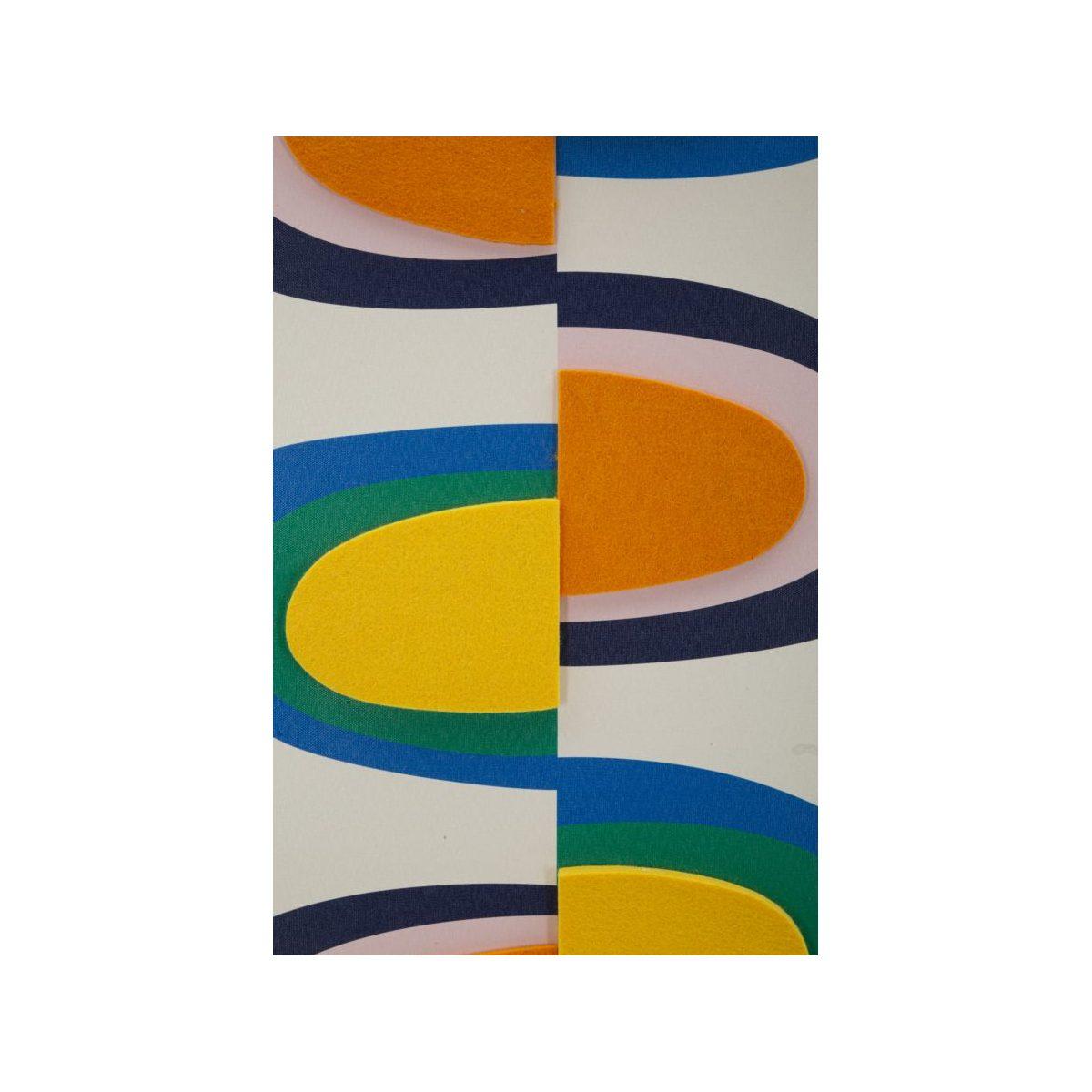 Stampa su tela pop art c/cornice -a- cm 50x3,3x70
