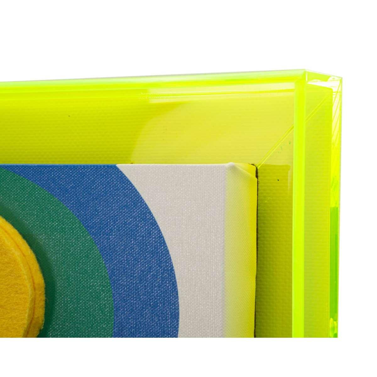 Stampa su tela pop art c/cornice -a- cm 50x3,3x70
