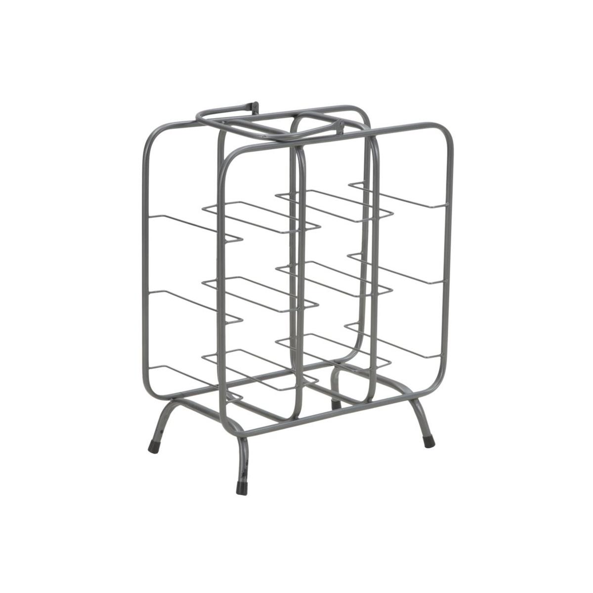 P/bottiglie rack quadrato (9 posti) cm 40x23x47,5