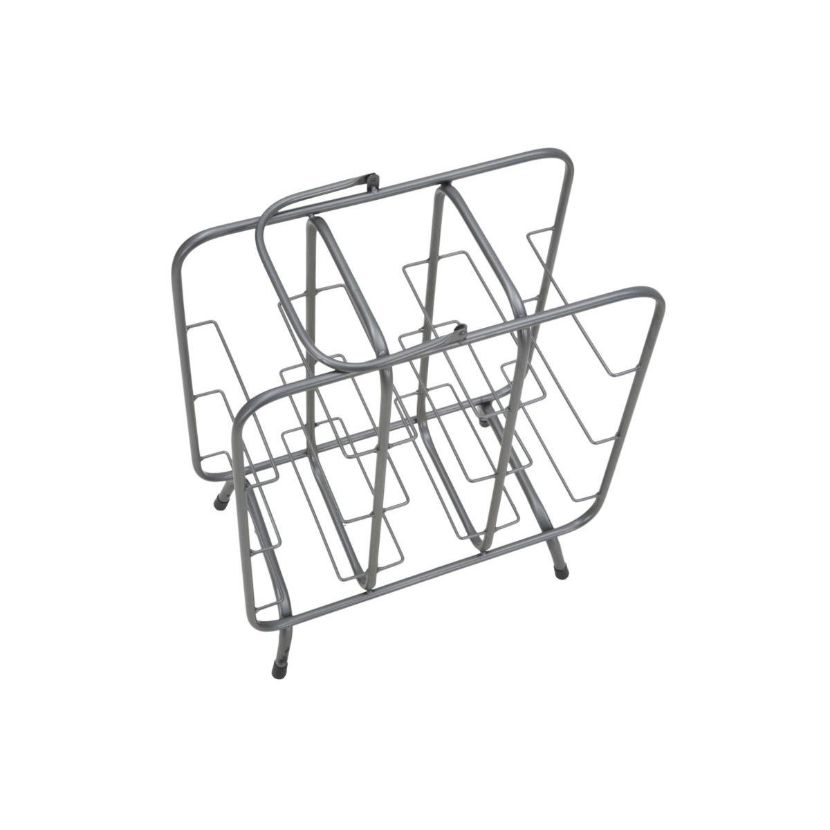 P/bottiglie rack quadrato (9 posti) cm 40x23x47,5