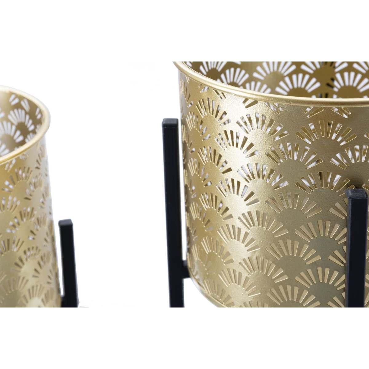 P/vasi glissy stand coppia -a- cm Ø 21x38-19x28<br>