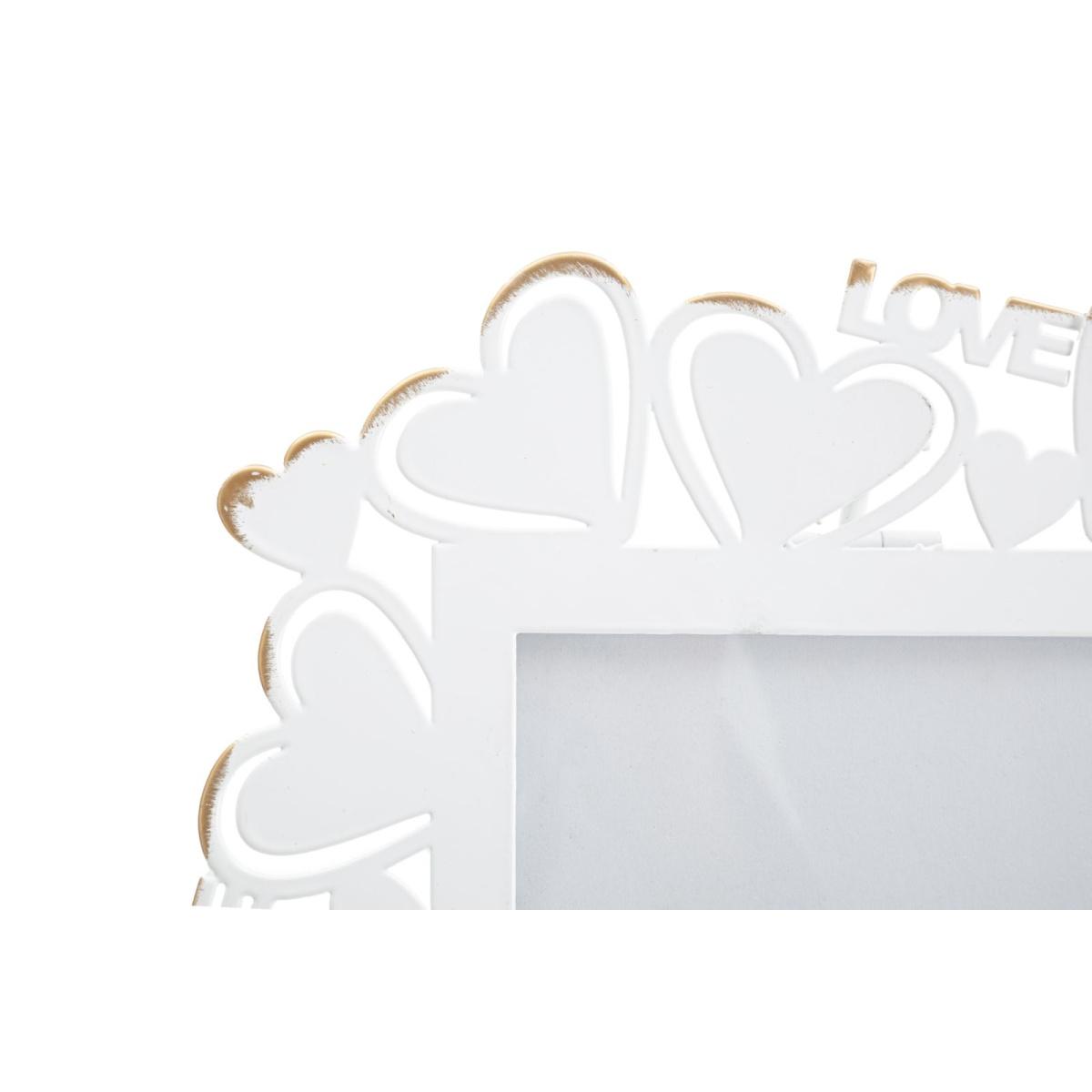 Cornice heart cm 25x14,5x27,7 min 2 (misura interna cm 12,5x17,5)