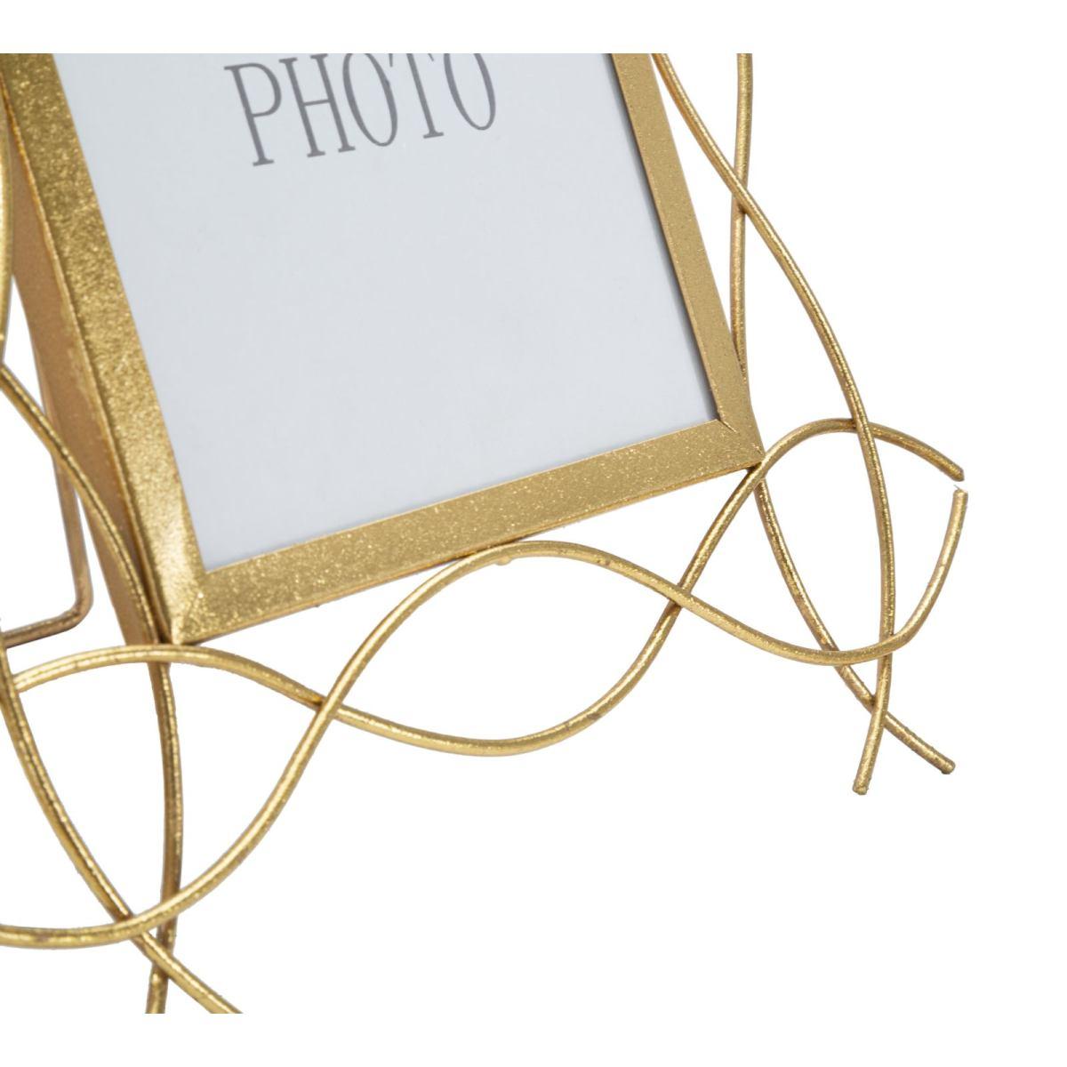 Cornice iron glam x cm 29,5x14x32 (misura interna 15x20) min 2