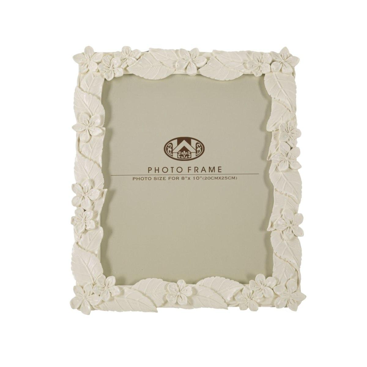 Cornice leaf cream cm 26x2x30,7 (misura interna cm 20x25) min 2