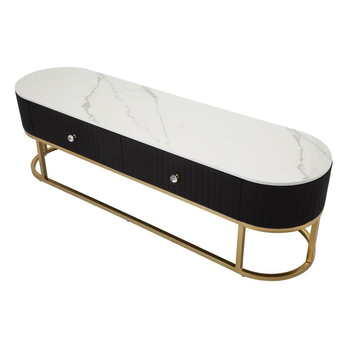 P/tv montpellier nero cm 150x42x45