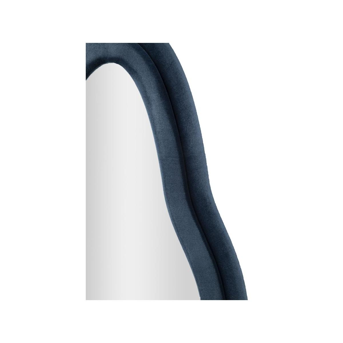 Specchio da muro chanel blu cm 60x4x160 (misura specchio cm 39x137)