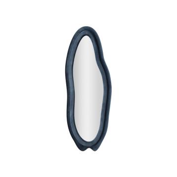 Specchio da muro chanel blu cm 60x4x160 (misura specchio cm 39x137)