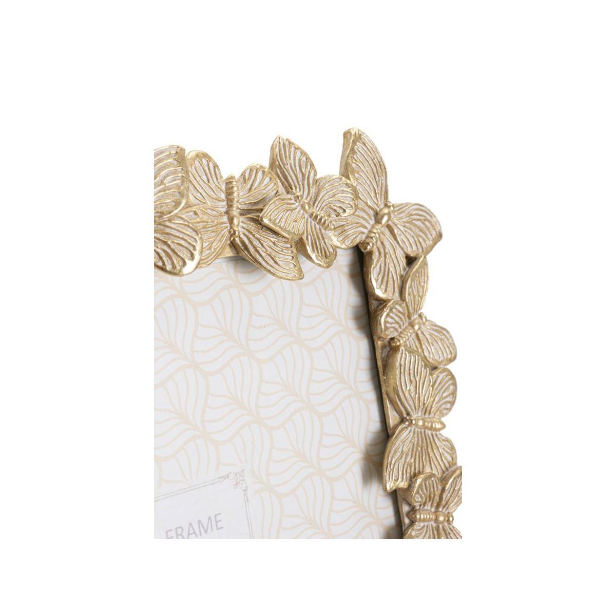 Cornice farfalle glod cm 27,5x2,6x32,5 (misura interna cm 20x25) min 2
