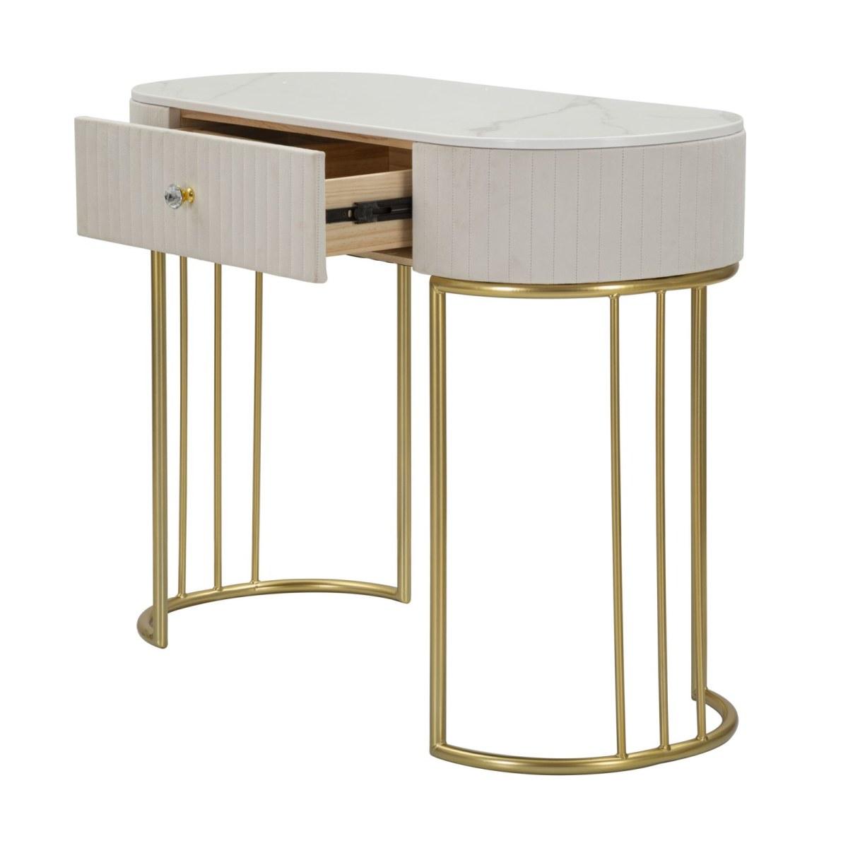 Console montpellier crema cm 100x43x74