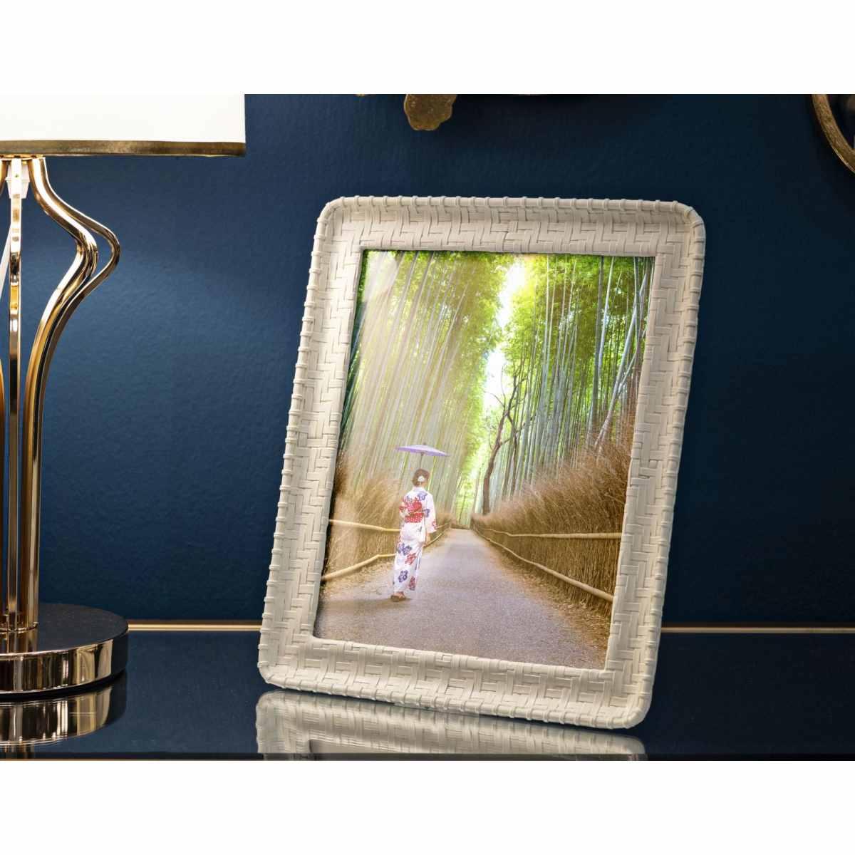 Cornice bamboo style cm 26x2x31 (misura interna cm 20x25) min 2