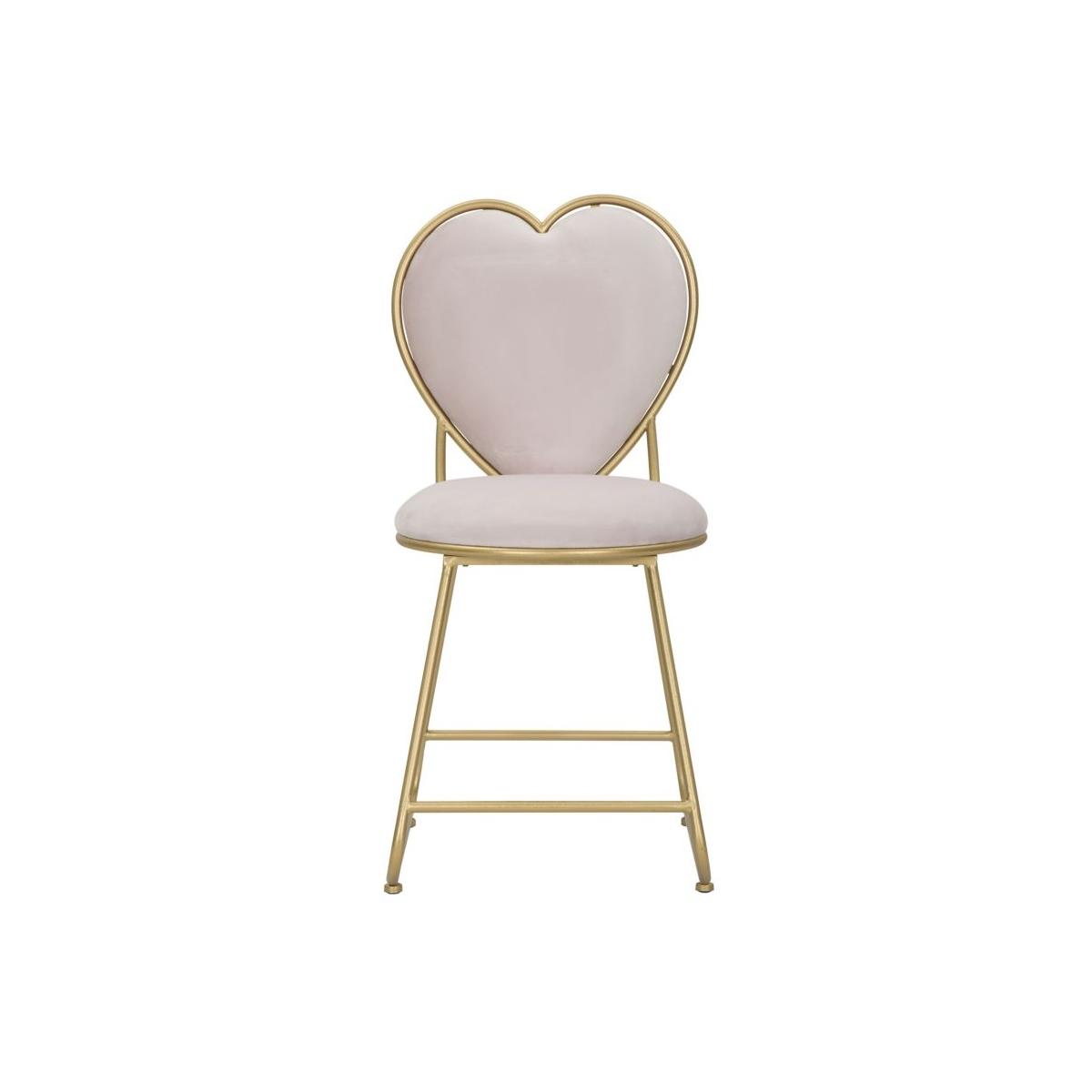Sedia heart cm 37x47x80