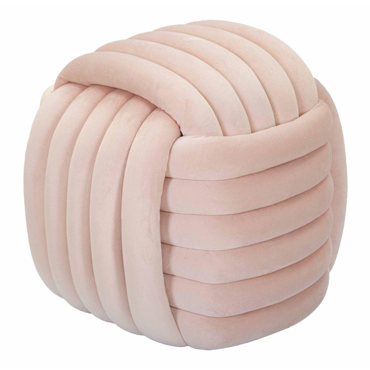 Puff softy rosa cm 45x45x45