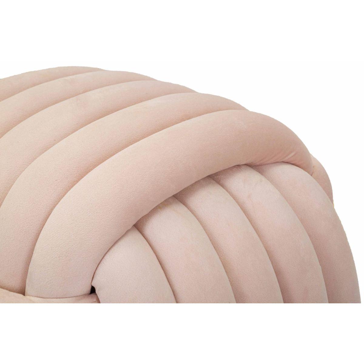 Puff softy rosa cm 45x45x45