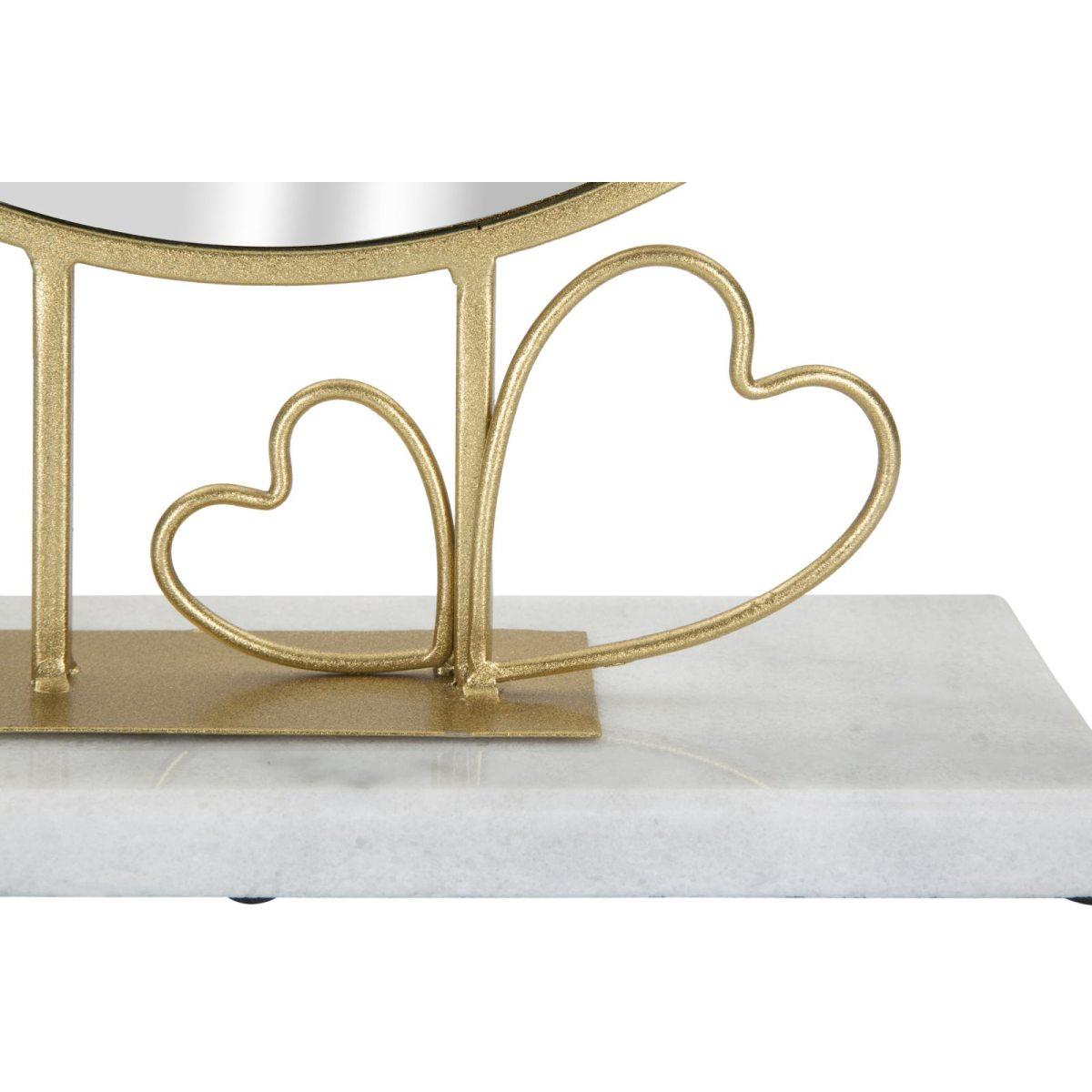 Specchio da appoggio heart cm 30x9x39,5