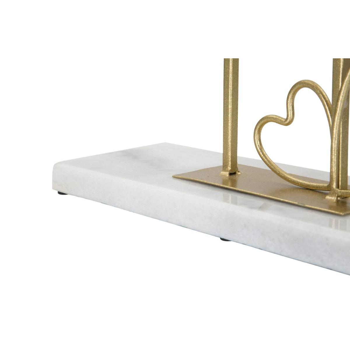 Specchio da appoggio heart cm 30x9x39,5