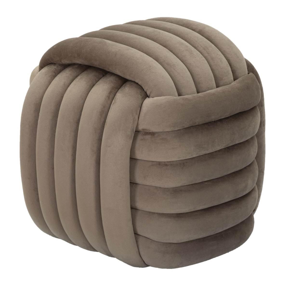 Puff softy grigio cm 45x45x45