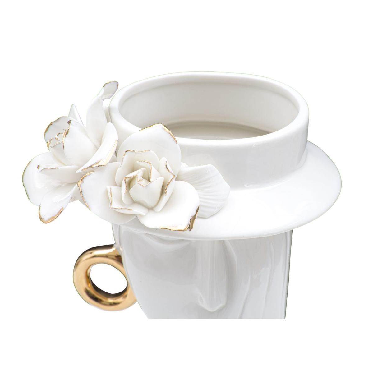 Vaso woman elegant porcellana cm 15x13,3x23,5 min 2