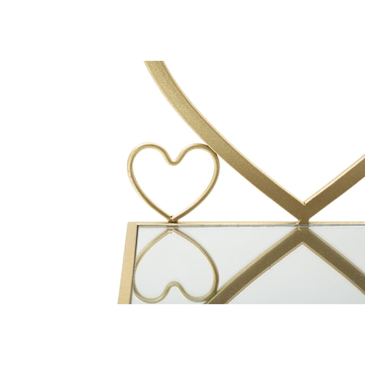 Comodino mensola hearts coppia cm 41,5x18x21