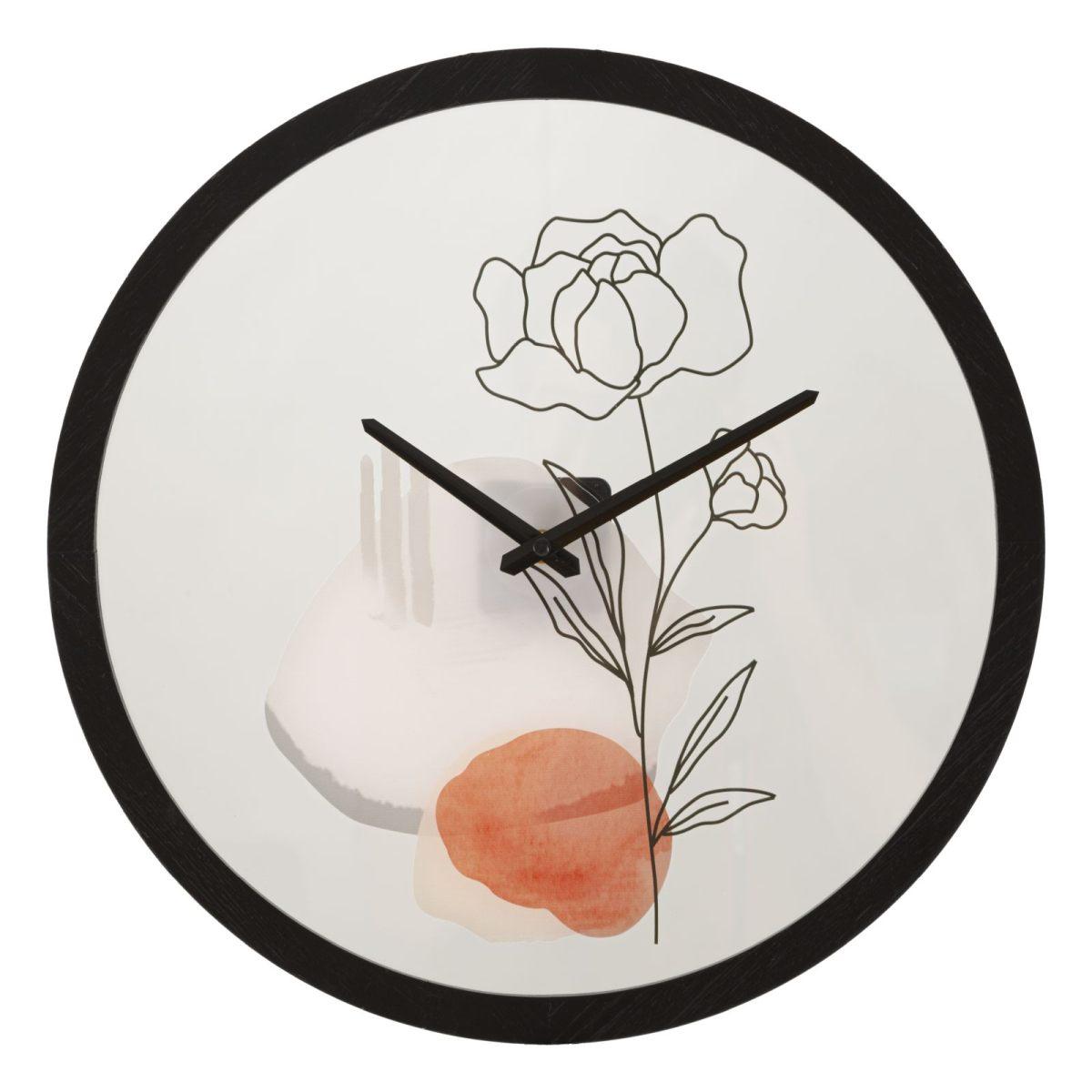 Orologio da muro flower -a- cm Ø 40x3,5