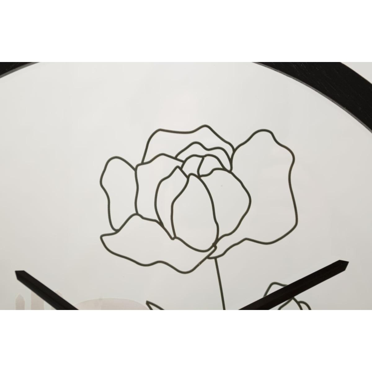 Orologio da muro flower -a- cm Ø 40x3,5