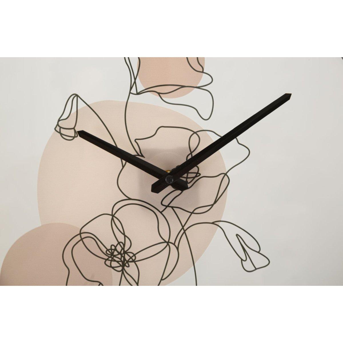 Orologio da muro flower -b- cm Ø 40x3,5
