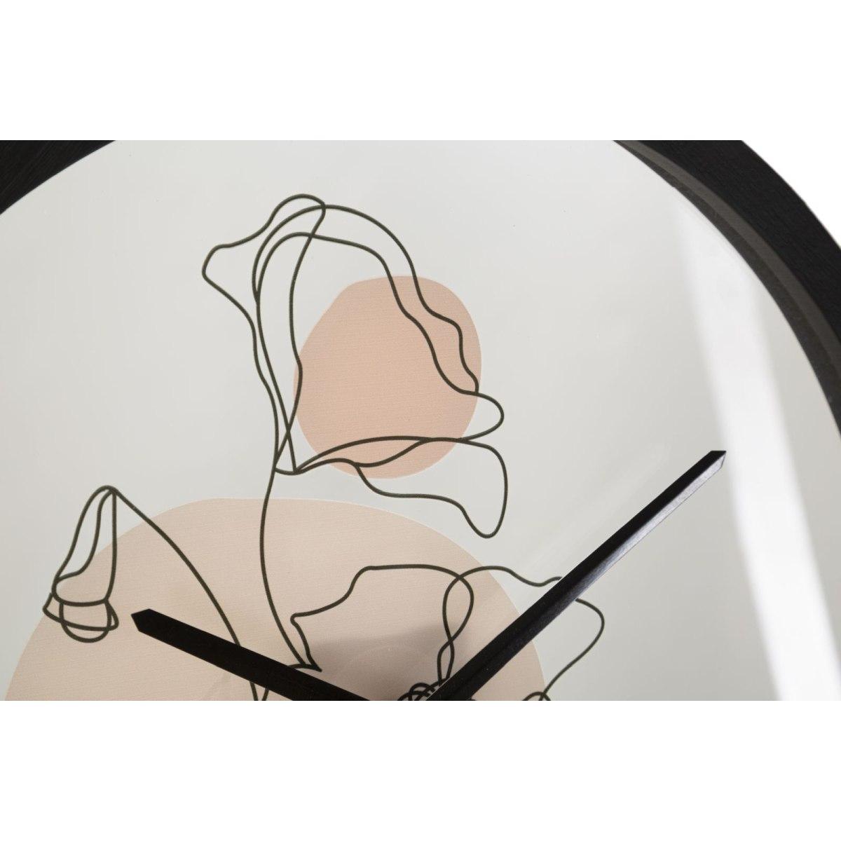 Orologio da muro flower -b- cm Ø 40x3,5