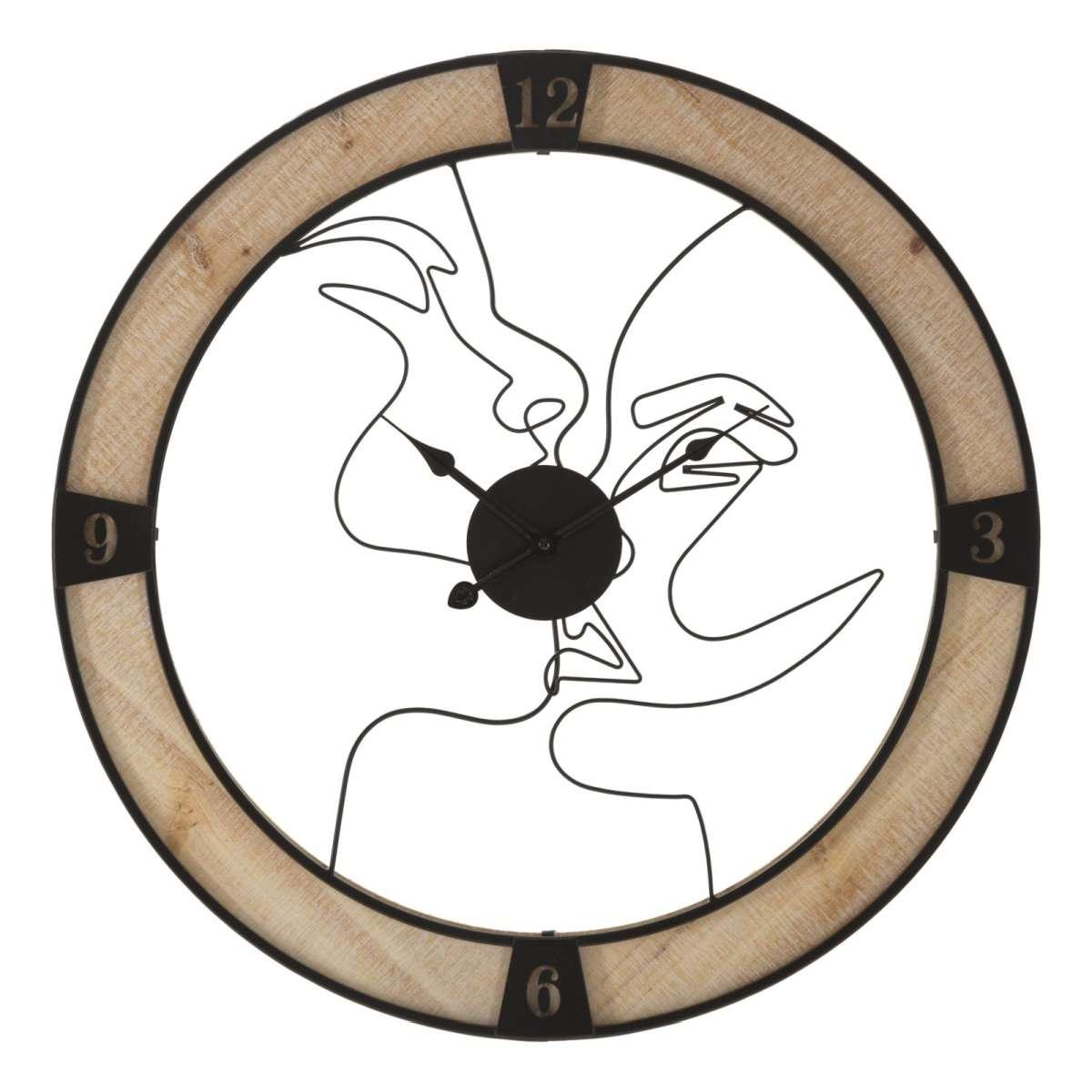 Orologio da muro couple cm Ø 60x3