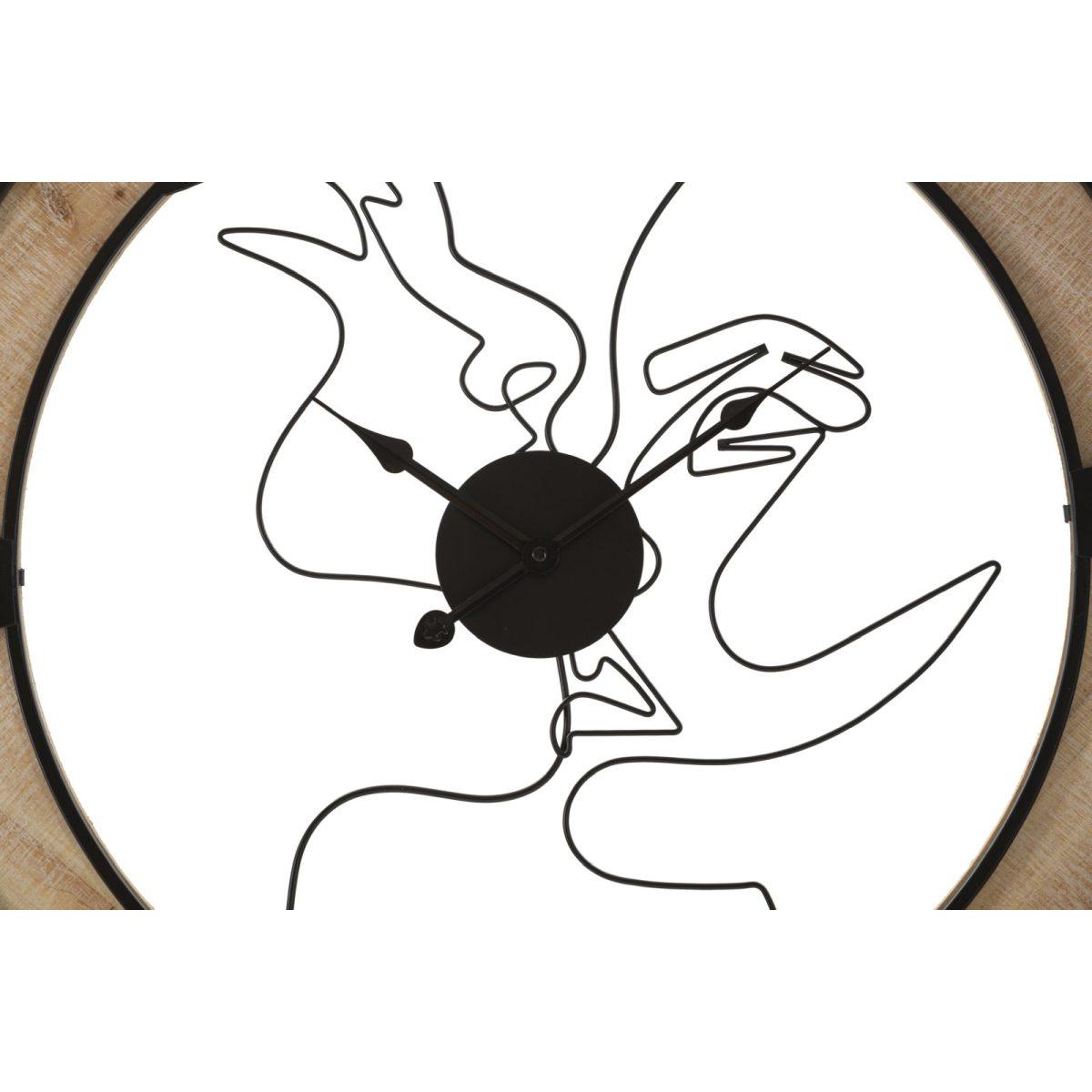 Orologio da muro couple cm Ø 60x3