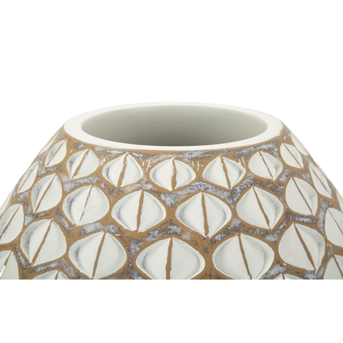 Vaso resina tibet cm Ø 27x27
