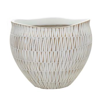 Cachepot resina stiky cm Ø 30,5x24,5