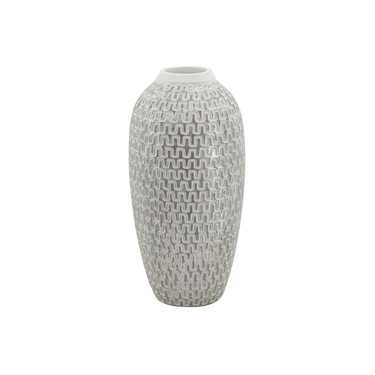 Vaso resina wave cm Ø 21x43