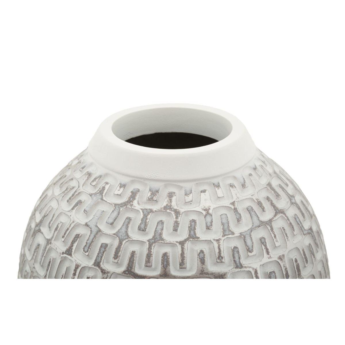 Vaso resina wave cm Ø 21x43